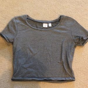 Striped Crop Top